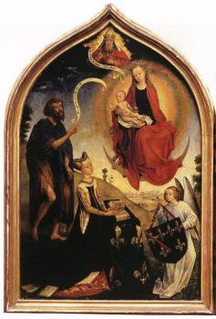 Rogier Van Der Weyden : Diptych of Jeanne of France, left